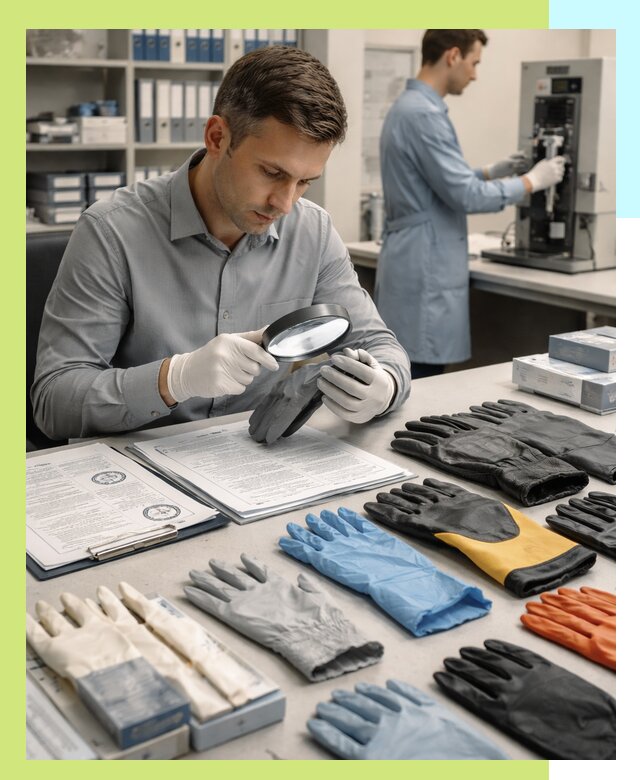 Сертификация перчаток и средств защиты продукции в Щекине