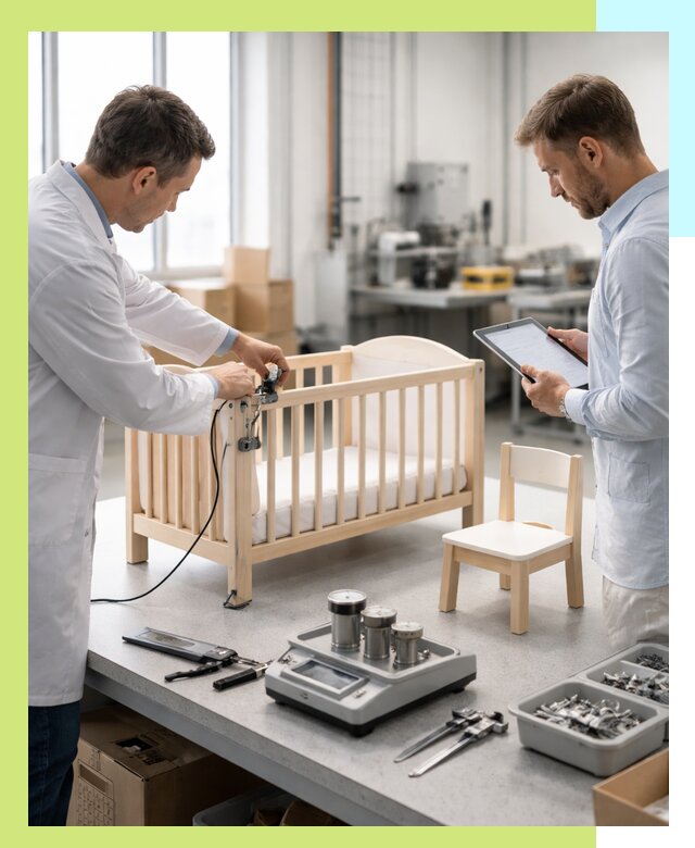 Сертификация детской мебели и проверка безопасности в Щекине