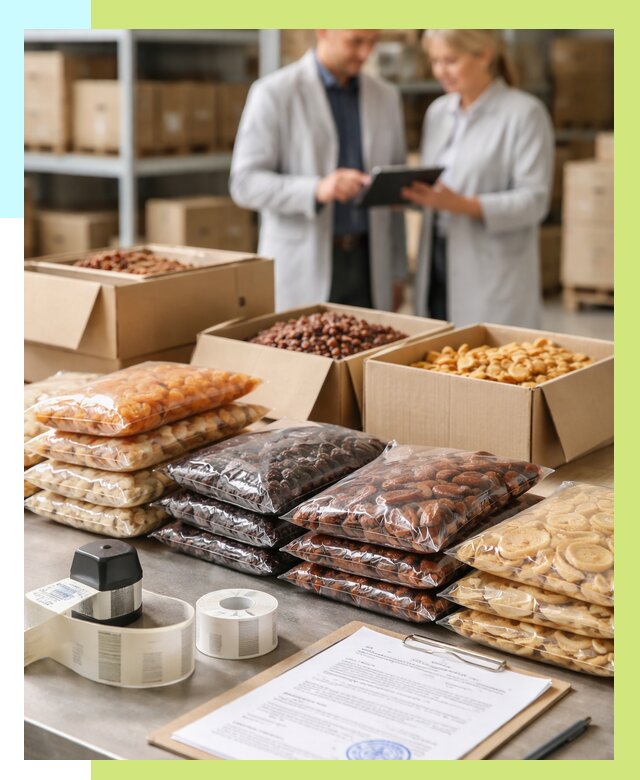 Сертификация сухофруктов в Щекине от 12350 р. | Алешин-Екн под ключ