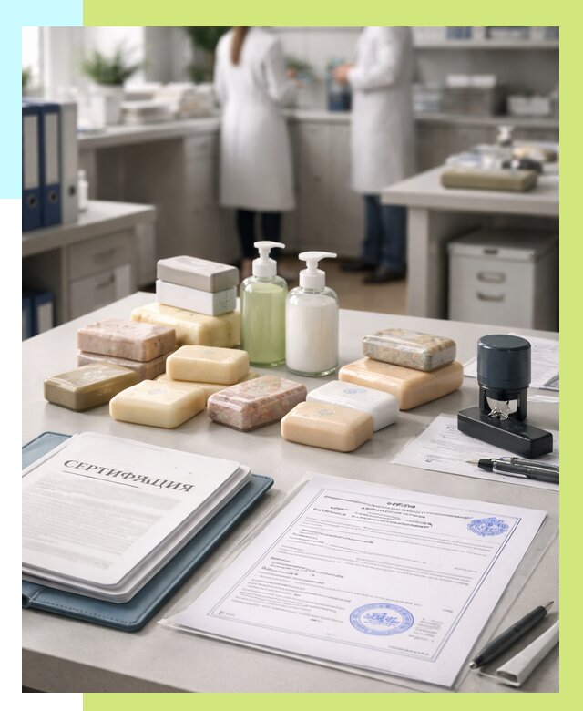 Сертификация мыла и сертификат на мыло в Щекине от 12350 | Алешин-Екн