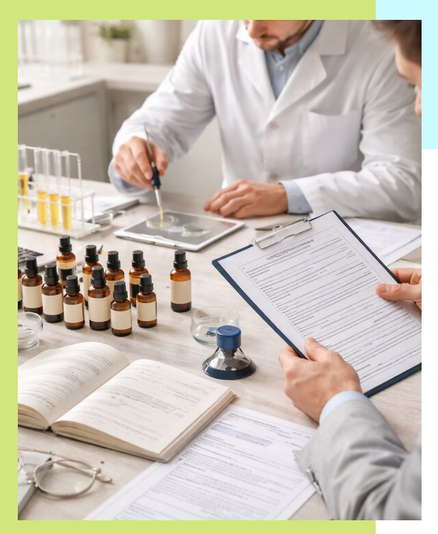 Сертификация эфирных масел и документация качества в Щекине