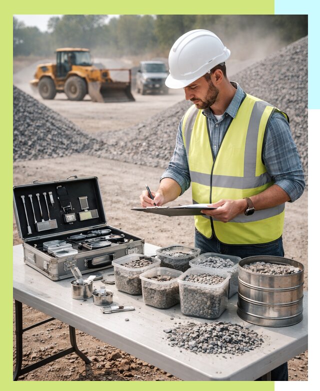 Сертификация щебня в Щекине по ГОСТу и техническим требованиям