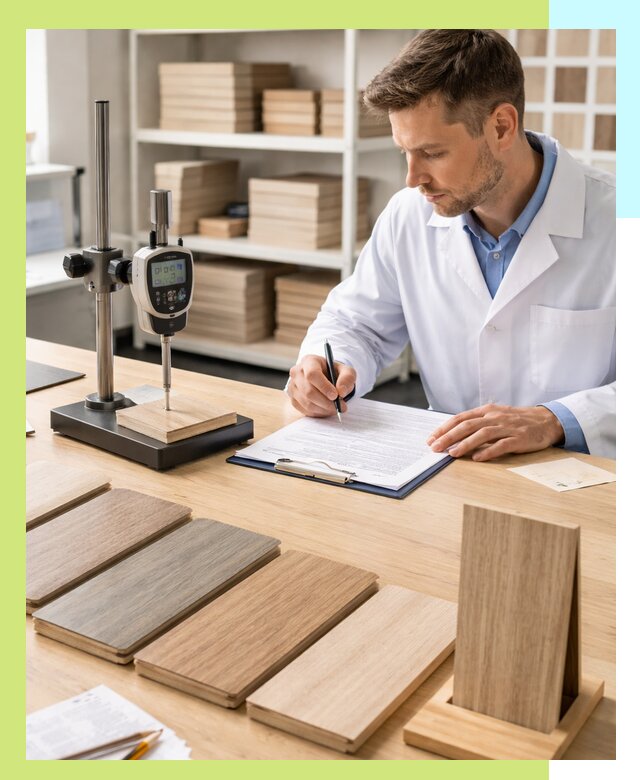 Сертификация ламината с испытаниями и оформлением документов в Щекине