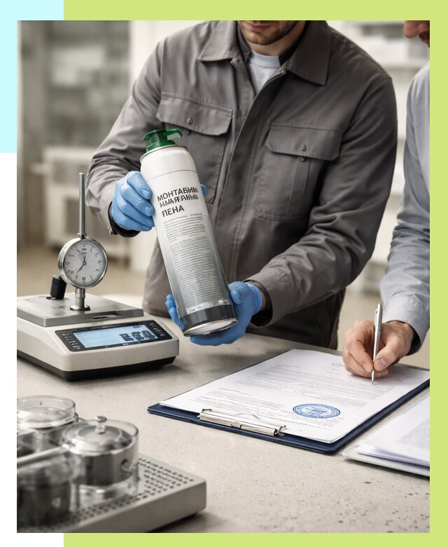 Сертификация монтажной пены в Щекине от 15438 р. | Алешин-Екн