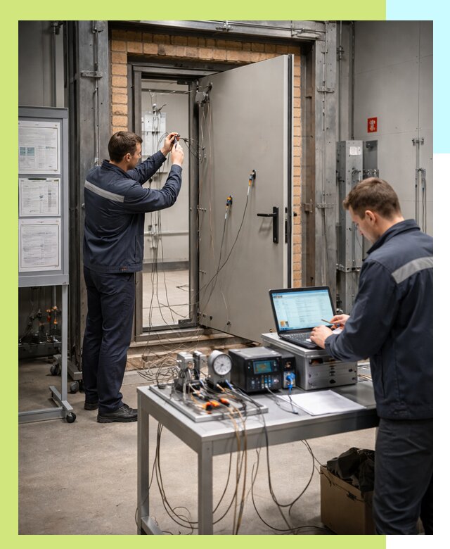 Сертификация противопожарных дверей в Щекине по ГОСТ и ТР