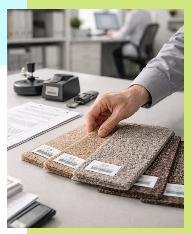 Сертификация ковролина в Щекине от 15438 р., Алешин-Екн