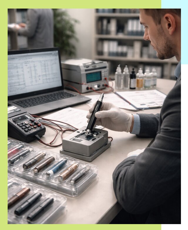 Сертификация электронных сигарет и вейпов в Щекине