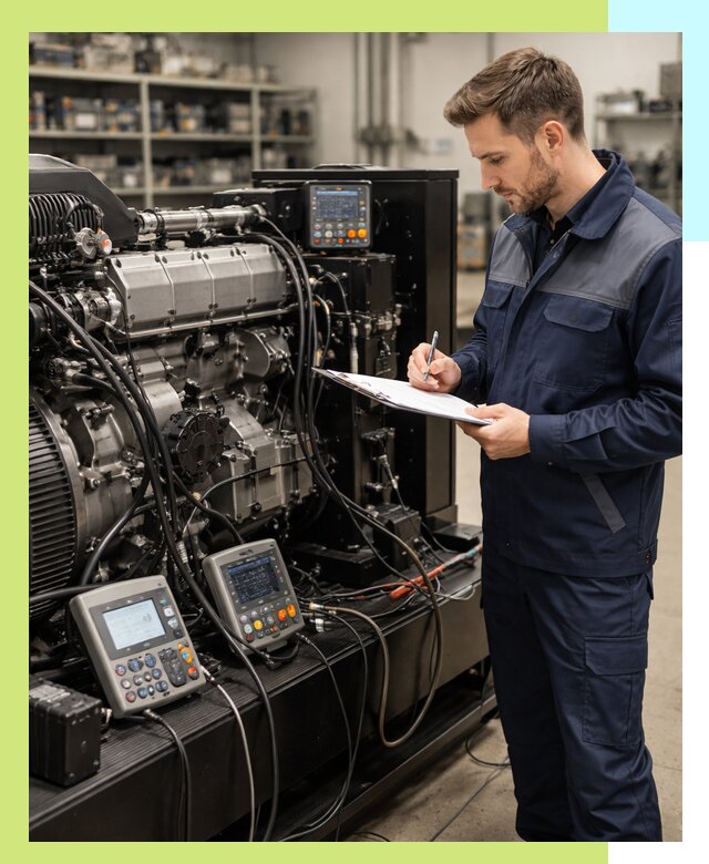 Сертификация дизельных генераторов и их оборудования в Щекине