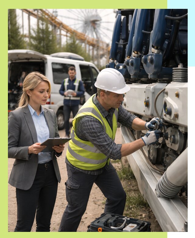 Сертификация аттракционов и проверка безопасности в Щекине