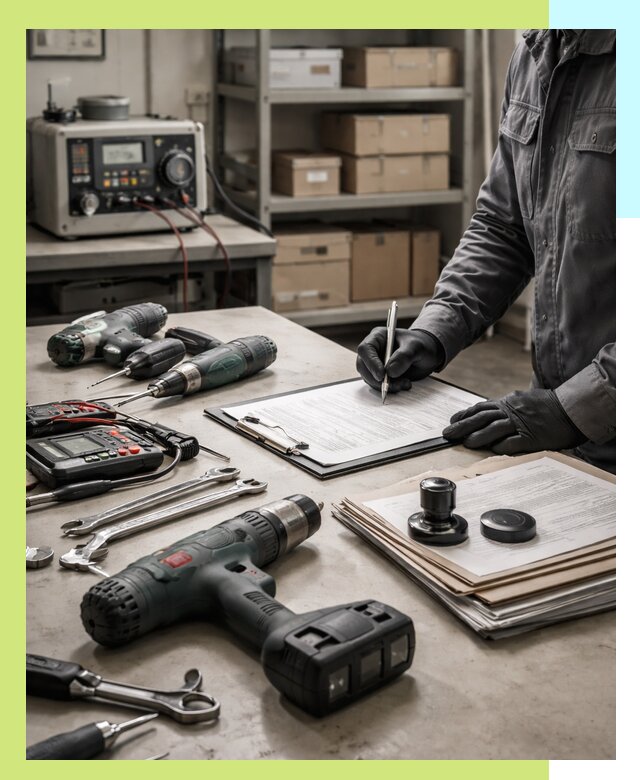 Сертификация инструмента в Щекине по стандартам качества