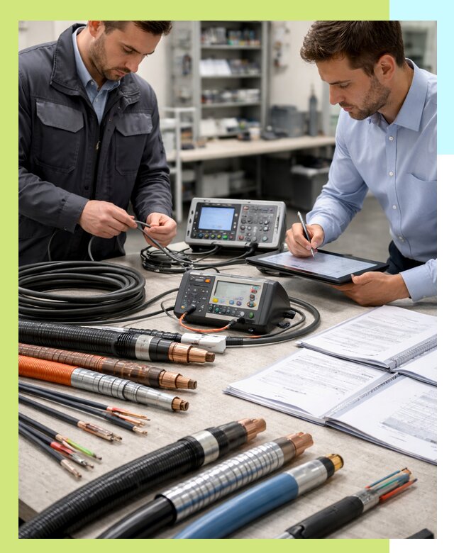 Сертификация кабеля и электропроводки в Щекине под ключ