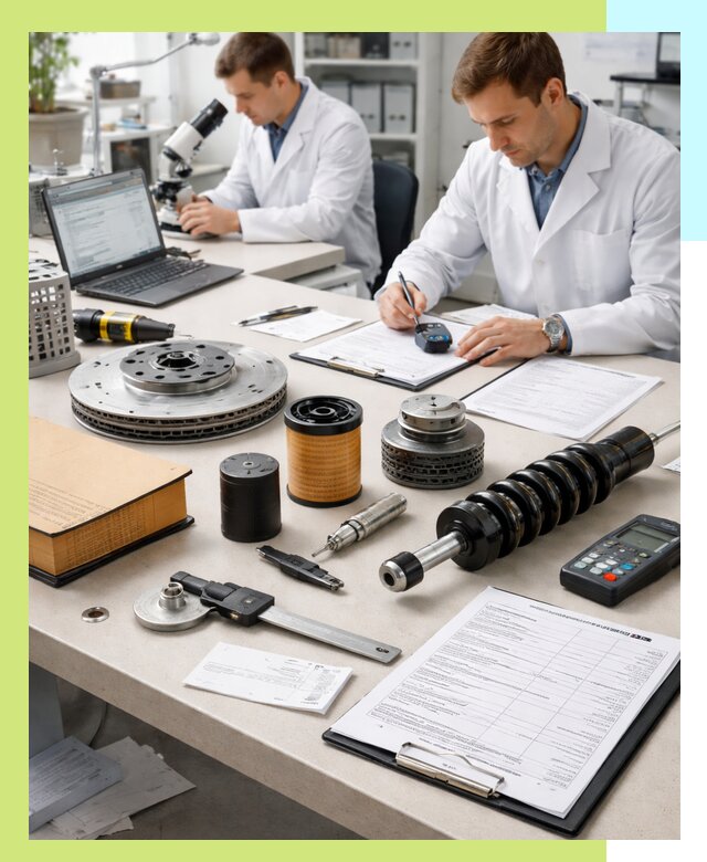 Сертификация автозапчастей и комплектующих в Щекине по ГОСТ