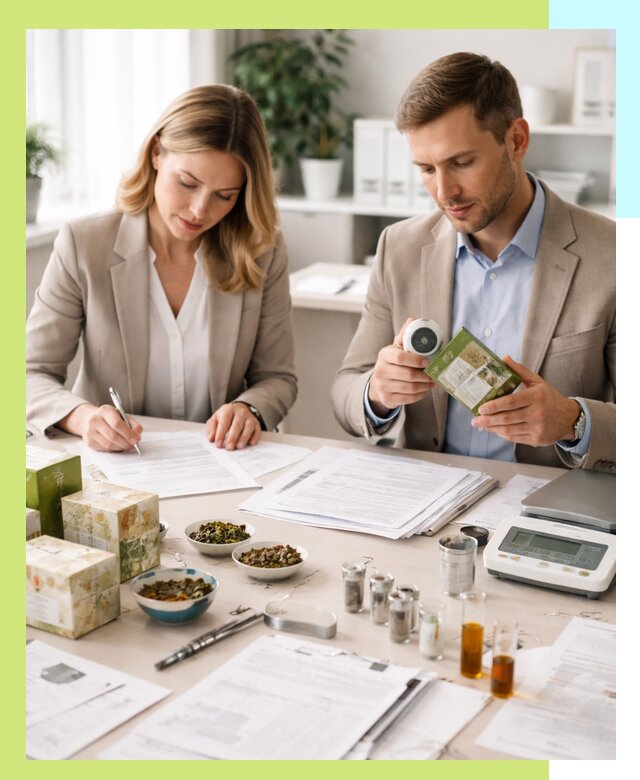 Разработка ТУ на чай и маркировку продукции в Щекине