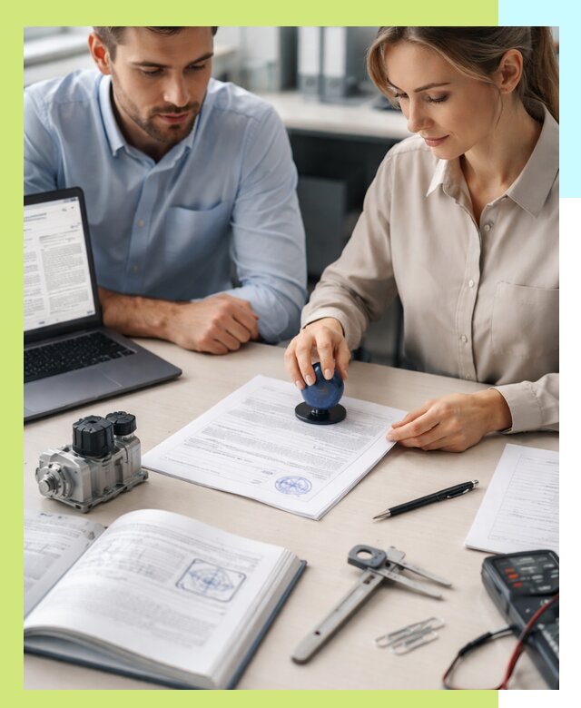 Выдача паспорта изделия и техническая экспертиза продукции в Щекине