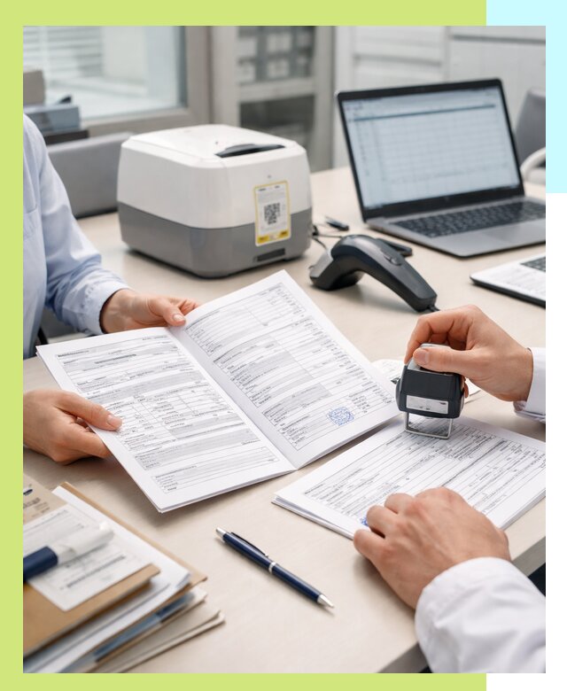 Оформление паспорта на товар и сопроводительных документов в Щекине