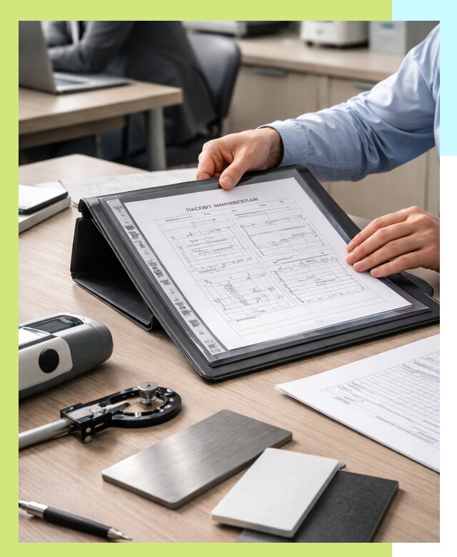 Оформление паспорта материала для продукции в Щекине