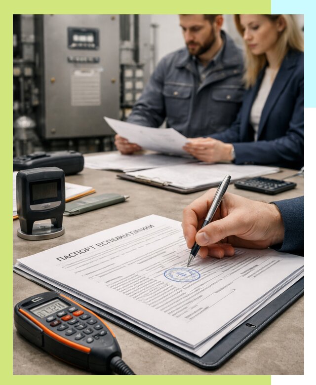 Оформление паспорта эксплуатации оборудования в Щекине