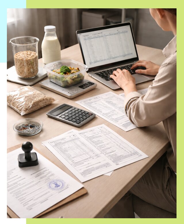 Просчет БЖУ для маркировки в Щекине от 1544 р. | Алешин-Екн