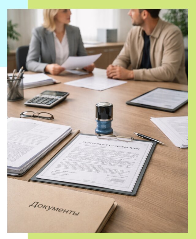 Сертификат соответствия на продукцию в Щекине от 15438 р.|Алешин-Екн