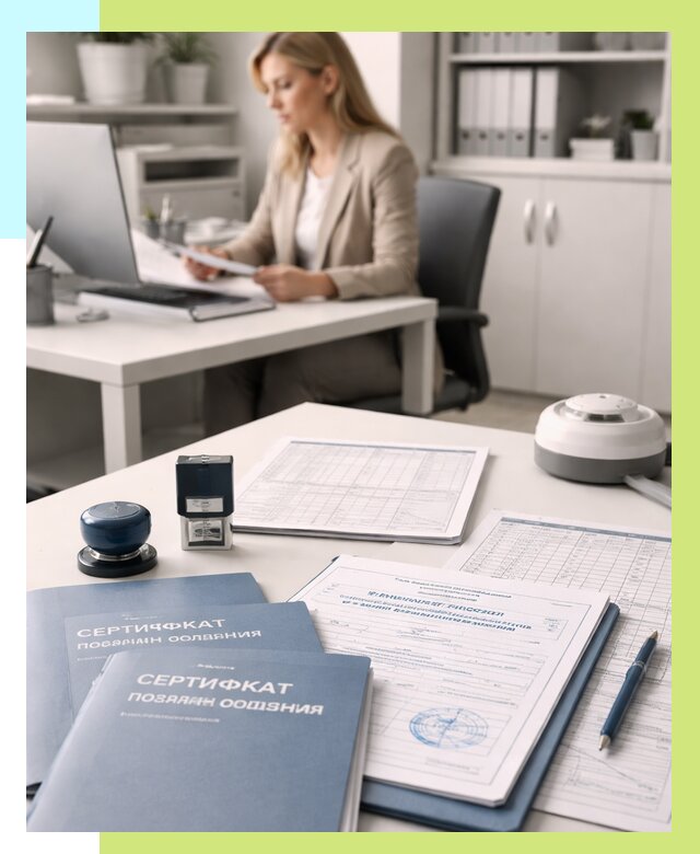 Сертификаты пожарной безопасности в Щекине от 15438 р. | Алешин-Екн