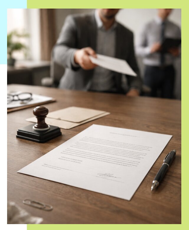 Отказное письмо по сертификации в Щекине от 3602 р. | Алешин-Екн