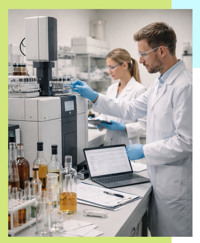 Выдача заключения о спиртосодержании продукции в Щекине