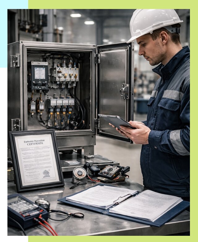 Сертификат взрывозащиты в Щекине от 46314 р. | Алешин-Екн