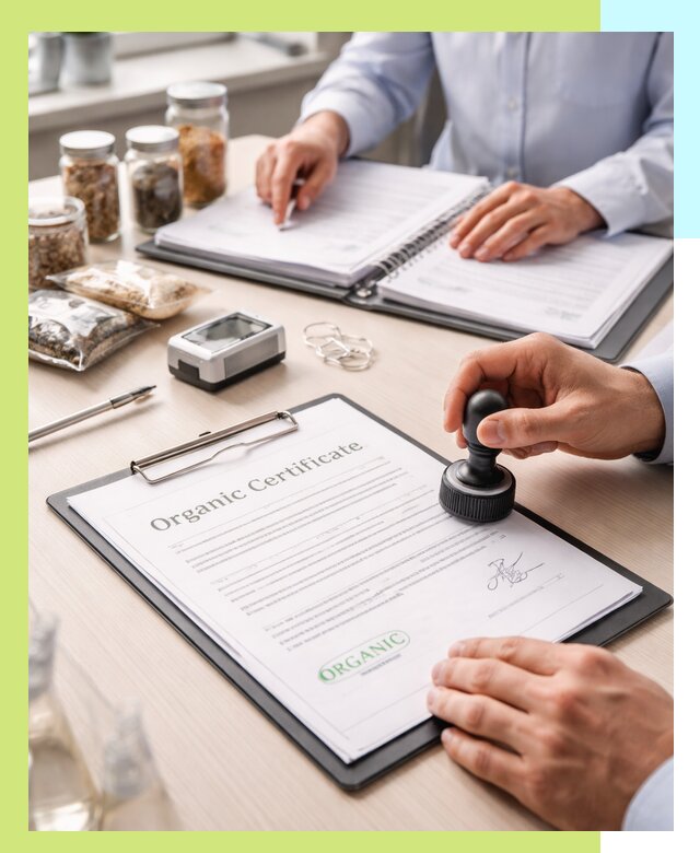 Получение органик сертификата для продукции в Щекине