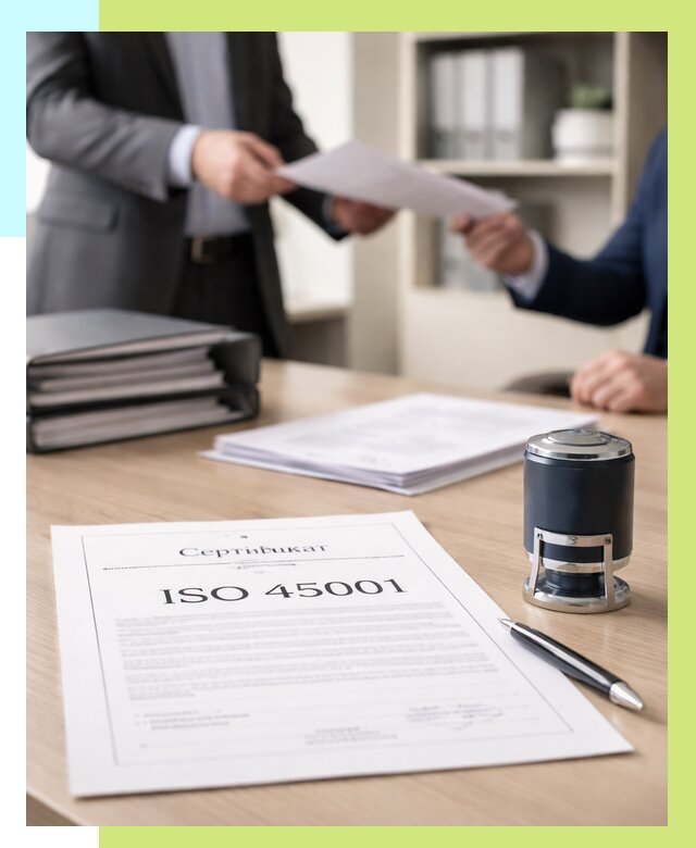 Сертификат ISO 45001 в Щекине под ключ от 46314 р. | Алешин-Екн
