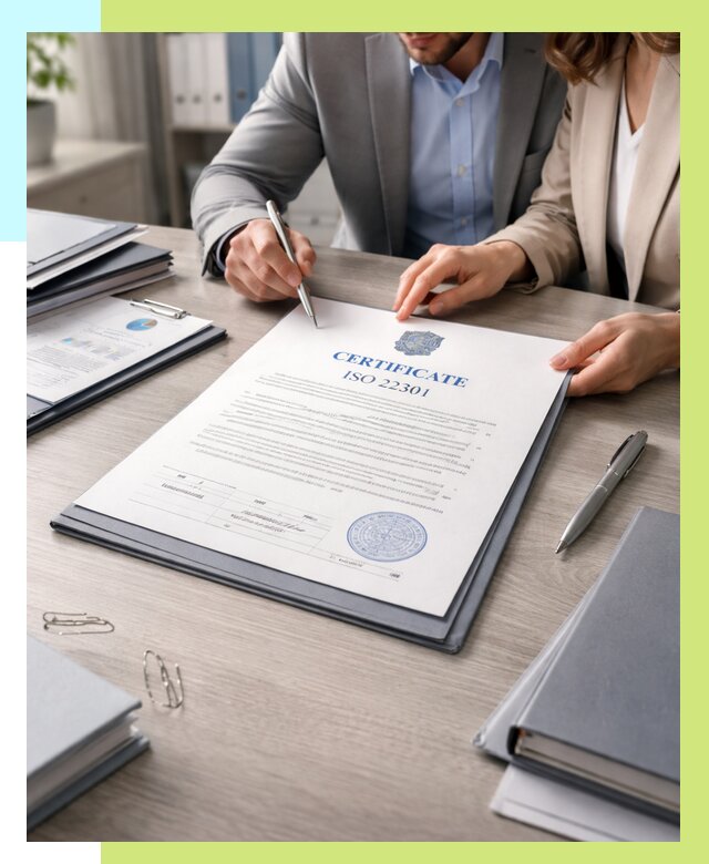 Сертификат ISO 22301 в Щекине от 46314 р. | Алешин-Екн срочно