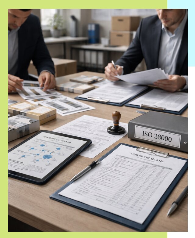 Получение сертификата ISO 28000 по безопасности цепи поставок в Щекине