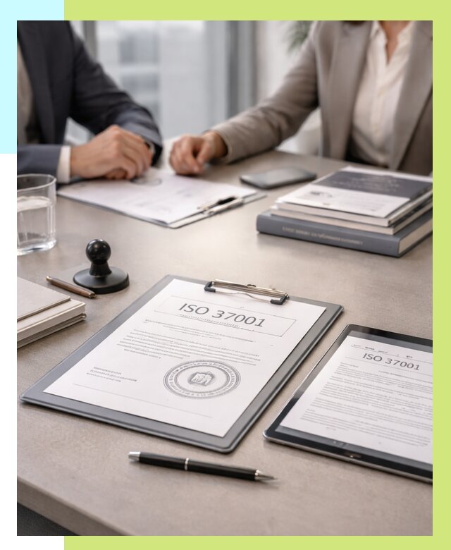 Сертификат ISO 37001 в Щекине оформить от 123504 р. Алешин-Екн