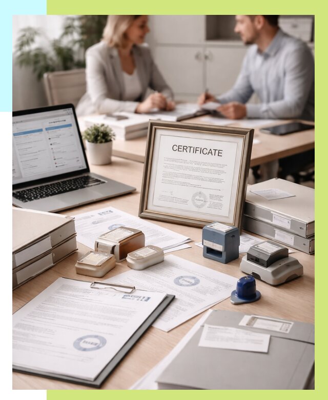 Сертификация компании в Щекине от 46314 р. | Алешин-Екн — заказ